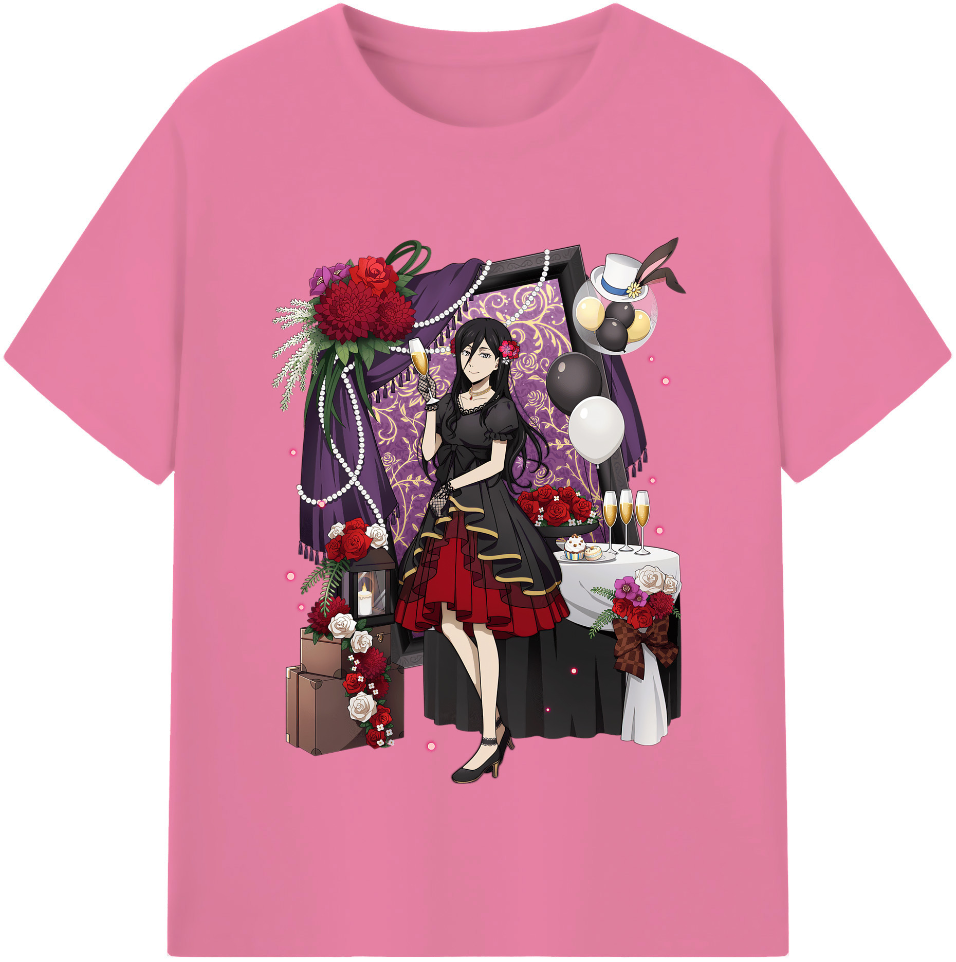 （画像用） 文豪ストレイドッグス Bungo Stray Dogs 綿100％半袖Tシャツ（フロントプリント）